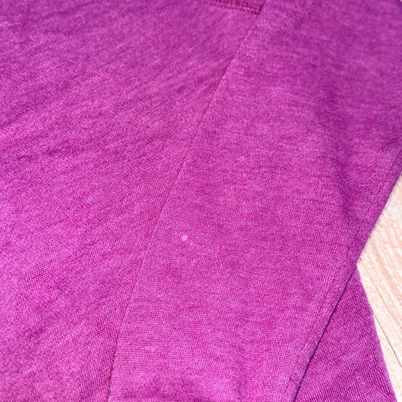 American Eagle Outfitters Purple Hoodie with Teal Logo - Picture 5 of 6